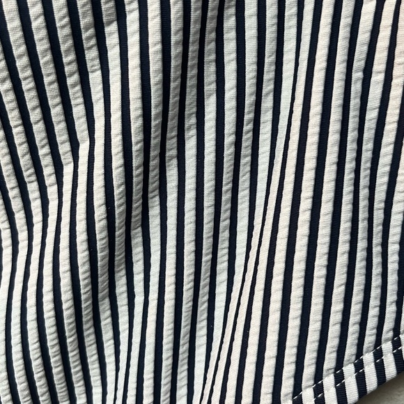Cacique Striped Navy and White Women's Swimwear - Picture 2 of 4